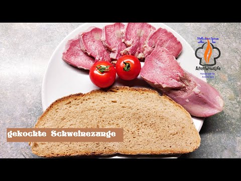Schweinezunge gepökelt Nr. 9 #wurstselbermachen  #wurst  #kochen