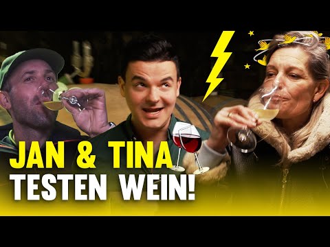 JAN und TINA bei einer Weinprobe zu GAST bei Weingut Pieper!