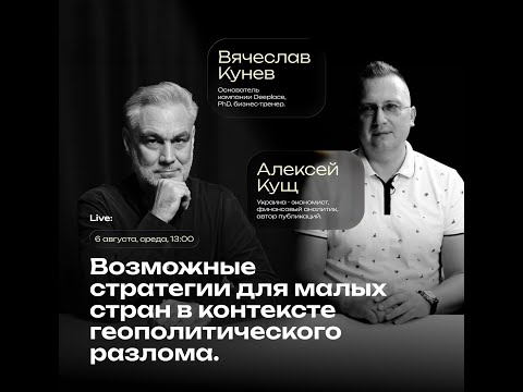 Возможные стратегии малых стран в контексте геополитического разлома. Алексей Кущ, Вячеслав Кунев