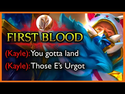 Kayle first blooded me and got cocky in all chat [Urgot vs Kayle Diamond 2] - League of Legends