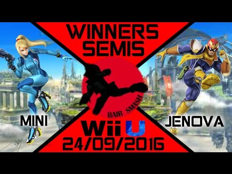 Bair Smash 6 Winners Semis- Mini (Zero Suit Samus) Vs. Jenova (Captain Falcon) - Smash Wii U
