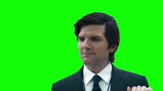 Mark S "how are you?" Helly R "good" Severance green screen
