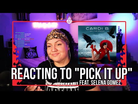 CARDI B - PICK IT UP FEAT. SELENA GOMEZ [LIVE REACTION]