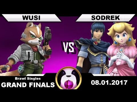PPT-W17 - Wolves | Wusi (Fox) Vs. pM | Sodrek (Peach, Marth) - Grand Finals - Brawl
