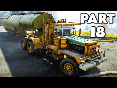 SNOWRUNNER Gameplay Walkthrough Part 18 - THE PACIFIC P16 IS A BEAST