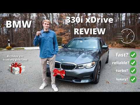 2020 BMW 330i xDrive: Start Up, Test Drive, and REVIEW! (STOCK BURBLES!)