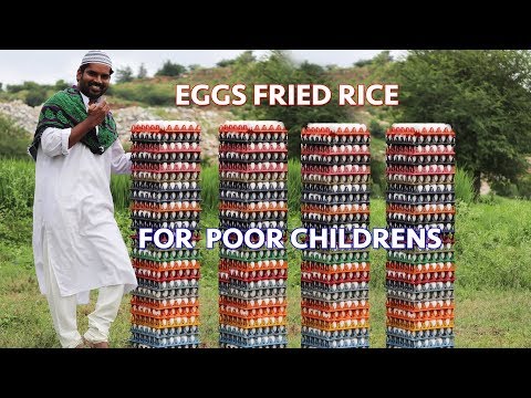 Egg fried rice|| for poor children || yummy egg fried rice||