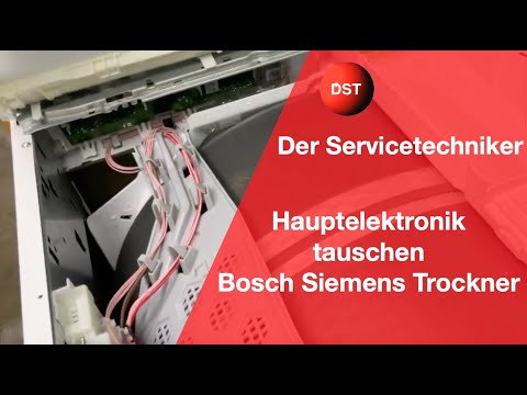 Bosch Siemens Trockner Hauptelektronik tauschen