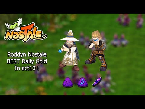 Nostale : Roddyn : BEST Daily Gold in act10 !