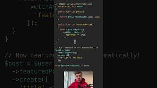 Laravel withAttributes() Tip — Step-by-Step Guide & Transcript