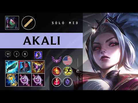 Akali Mid vs Syndra - NA Master Patch 26.04