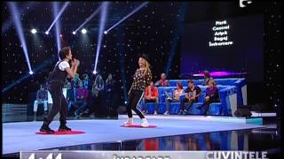 Echipa II / Dorina Chiriac si Delia -  proba "Cuvintele Tabu"