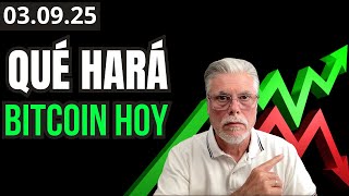 Que hará Bitcoin hoy 3 de septiembre y las Bolsas | Análisis Esteban Pérez