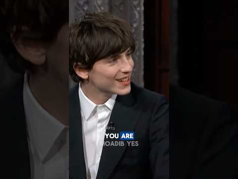 Filming for Dune part 3 has started! Look at Timothée Chalamet before Dune