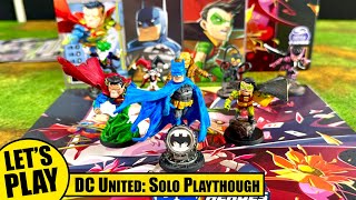 DC United Solo Playthrough with Batman & Robin vs a Controlled Superman  |  Dale the Casual Gamer