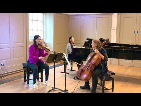 Greenwich Trio rehearsal  at the Trinity Laban College