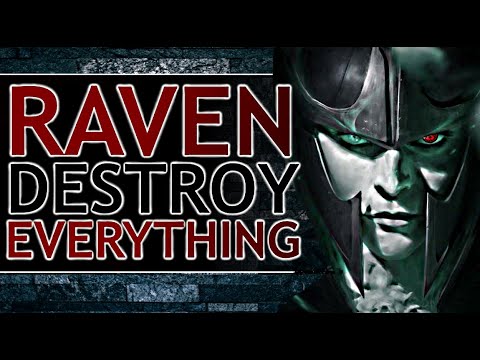 RAVEN - PHANTOM ASSASSIN DESTROY EVERYTHING ULTRA CRIT!! DOTA 2 7.26c GAMEPLAY.