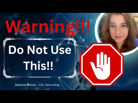 Do NOT use LinkedIn Career Break Feature - YouTube