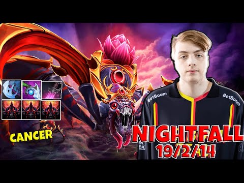 BETBOOM NIGHTFALL 19 Kills 25 Min GG Cancer Broodmother Carry[Observe and Learn]