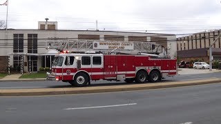 preview picture of video 'MCFRS Reserve Truck 2 AKA Rockville Truck 3/703 Responding'