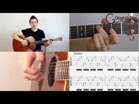 Percussive Slap Technique - Acoustic Guitar Lesson Part 1 - The Basics