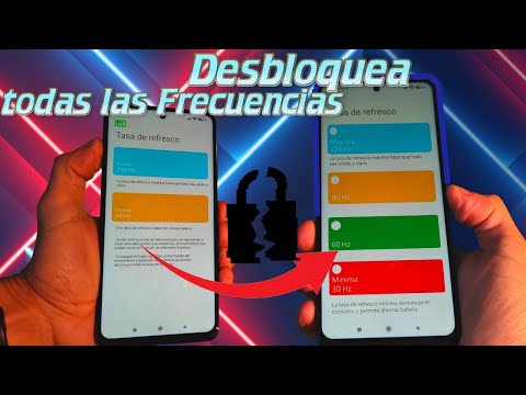 Unlock all Screen Frequencies to save battery or set to 120 HZ ALWAYS