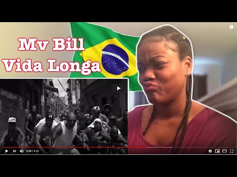 MV BILL - Vida Longa  RAP REACTION