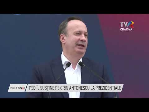 PSD ÎL SUSȚINE PE CRIN ANTONESCU LA PREZIDENȚIALE