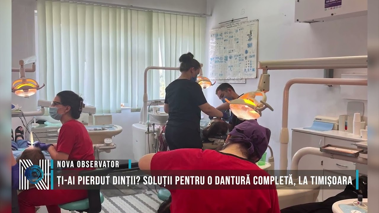 ȚI-AI PIERDUT DINȚII? SOLUȚII PENTRU O DANTURĂ COMPLETĂ, LA TIMIȘOARA