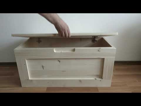 DIY Storage Bench Easy Woodworking