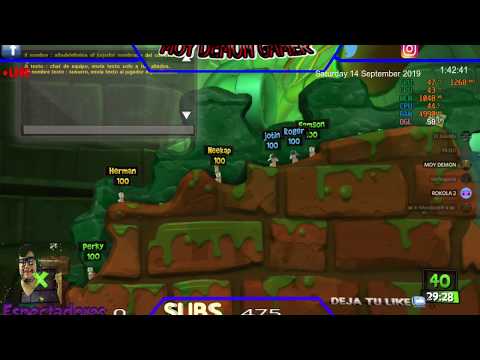 🔴WORMS REVOLUTION  CON NACHO Y FR3D1