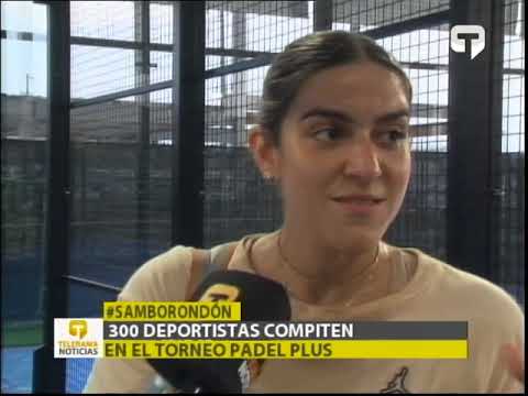 300 deportistas compiten en el torneo Padel Plus