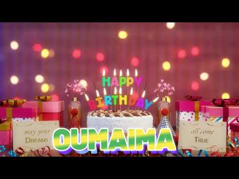 OUMAIMA Happy Birthday Song with Names 🌟 Happy Birthday to You