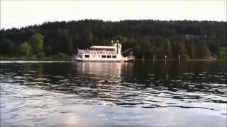 preview picture of video 'Paddle Boat on the River in Coeur d'Alene, ID'