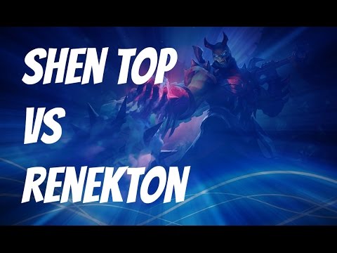 Shen Top vs Renekton Season 7 - Courage of the Colossus - NA Shen Main