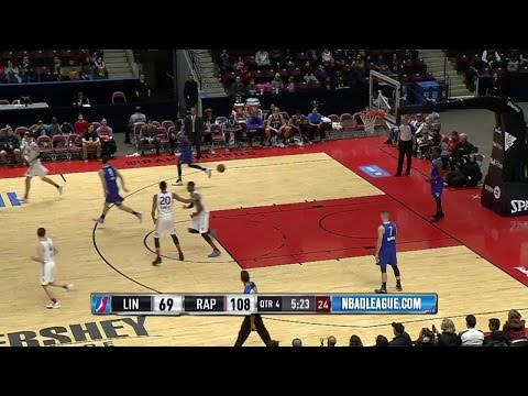 CJ Leslie posts 15 points & 12 rebounds vs. the Nets, 11/20/2016