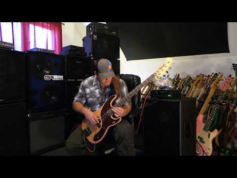 Dirty P Bass Funkin' - Nordstrand NP4 pickups - Andy Irvine