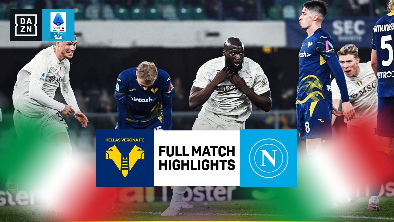 Hellas Verona vs. Napoli | Lega Serie A Highlights | Matchweek 27 | 2025-2026