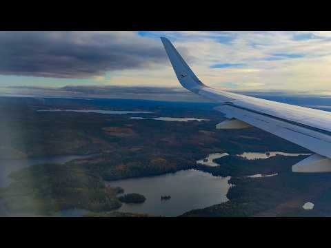 Landing at Göteborg Landvetter Airport (GOT) Sweden  Lufthansa A320neo- October 2025