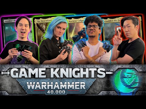 Warhammer 40,000 w/ Cosmonaut Variety Hour | Game Knights 57 | Magic Gathering Commander Gameplay