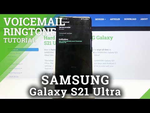 How to Change Voicemail Notification Sounds in SAMSUNG Galaxy S21 Ultra – Customize Notifications