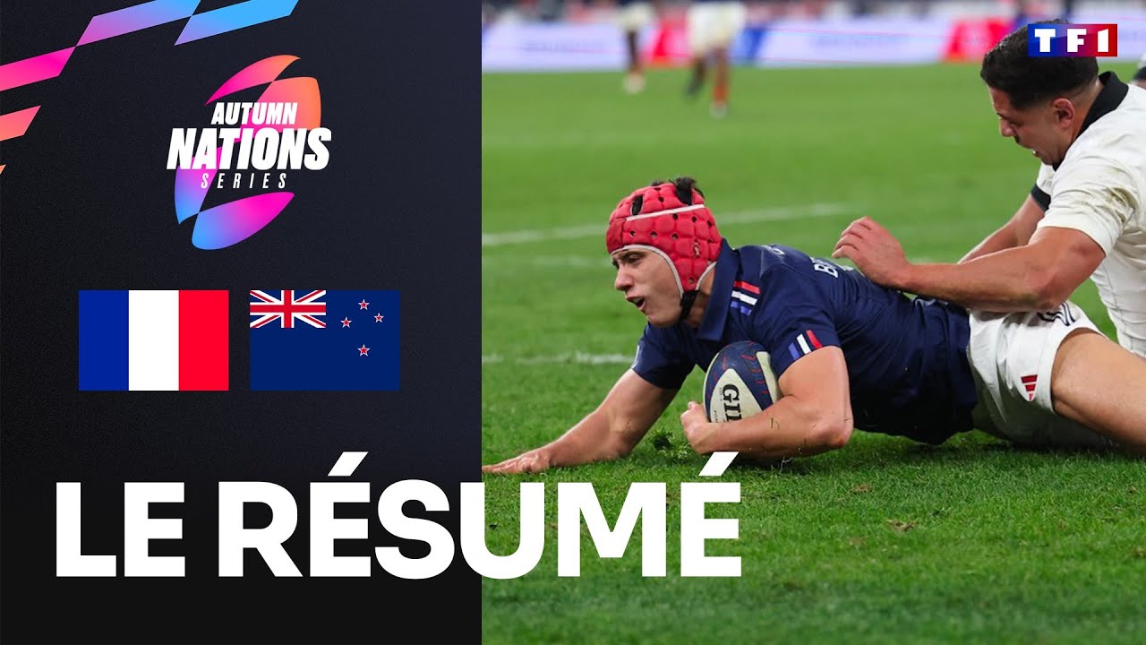 France - Nouvelle-Zélande : Le RÉSUMÉ FOU des Bleus face aux ALL BLACKS