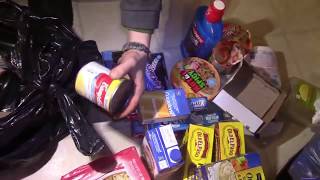 Dumpster Diving Competition!! Survival Of The Fittest! Garbage Picking Food!!