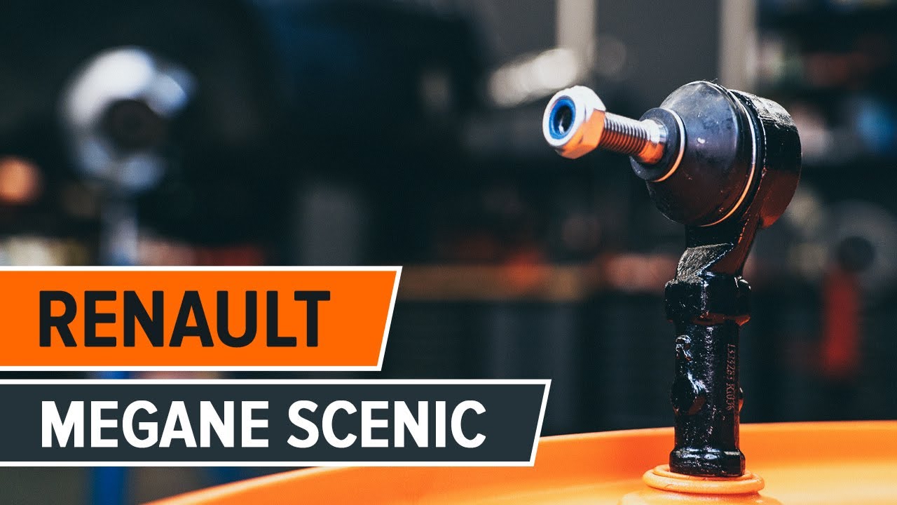 Kuinka vaihtaa raidetangon pää Renault Megane Scenic-autoon – vaihto-ohje