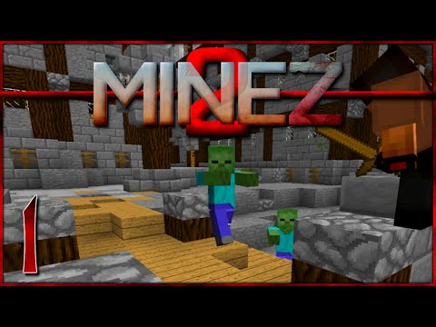 Minecraft MineZ 2 ~ Ep 1 ~ So it Begins! /w Zueljin (60 fps)