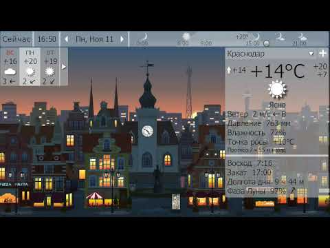 Погода. Краснодар. 10 - 12 ноября 19 г.