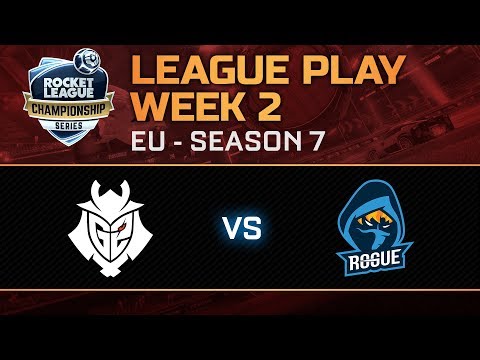 RLCS League Play Week 2 - G2 Esports vs Rogue