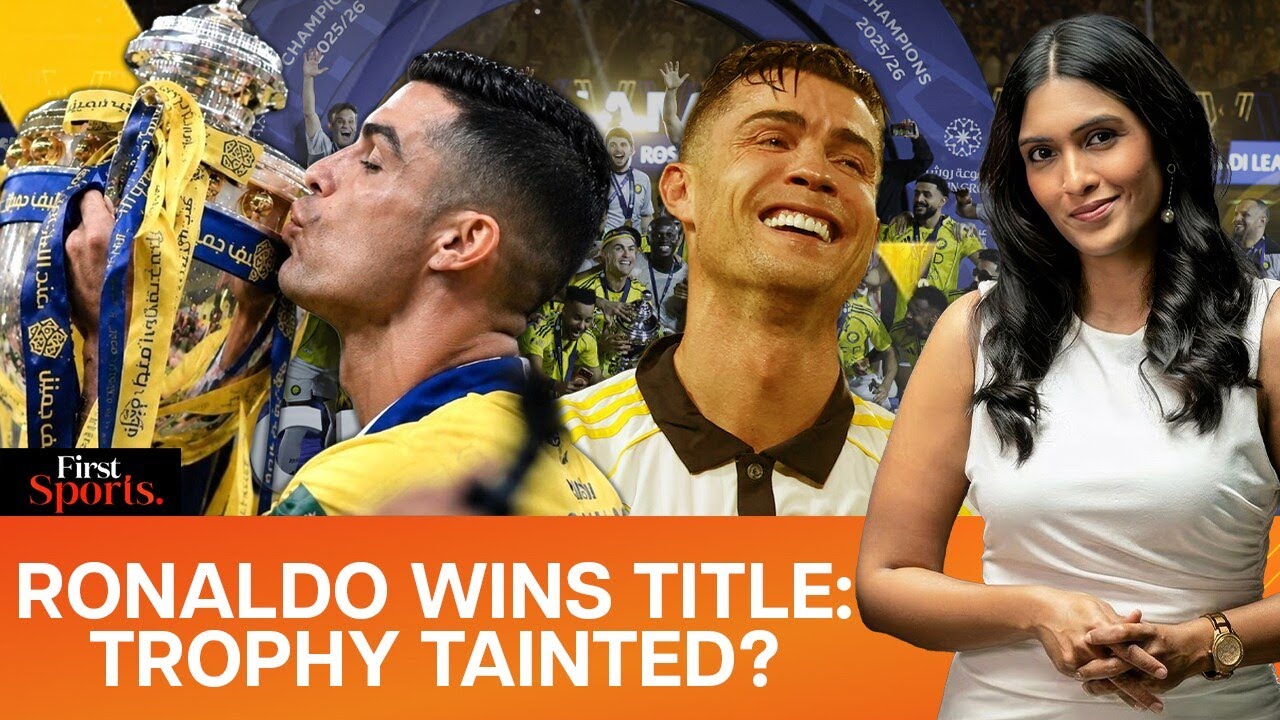 Cristiano Ronaldo Breaks Down After Ending 'Saudi Curse' | First Sports With Rupha Ramani
