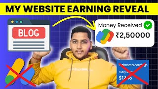 My Website Earning in Lakhs without AdSense