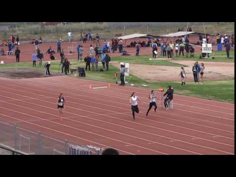 100m menor damas s3 - Nac. menor cadete 2016